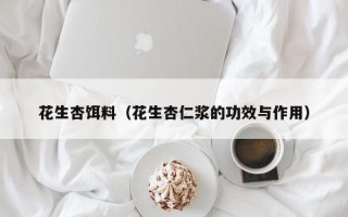 花生杏饵料（花生杏仁浆的功效与作用）